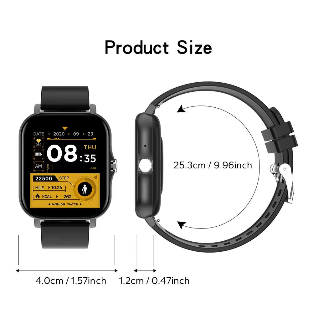 2023 Smart Watch for Men Women Gift for Full Touch Screen Sport Fitness Watches BT Call Digital Smartwatch Wristwatch